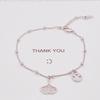 Niche Design: Timeless Thin Bracelet for Women - Fashionable, Simple, and Elegant Best Friend Bangle Jewelry.
