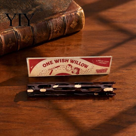 Gettoni per Guarigione Spirituale Bastoncino di Salice per Un Desiderio con Scatola, Bastoncino Scattante Magico 3D Stampato per Esprimere Desideri, Commemorativo per Matrimoni Rompibile Magico