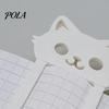Novelty Cat Bookmark 3D Printed Bookmark, Stable Clamping Book Clip, Not Easy To Practical Reading Marker Fall Off Non-Scratch Mark for Accessory Clip