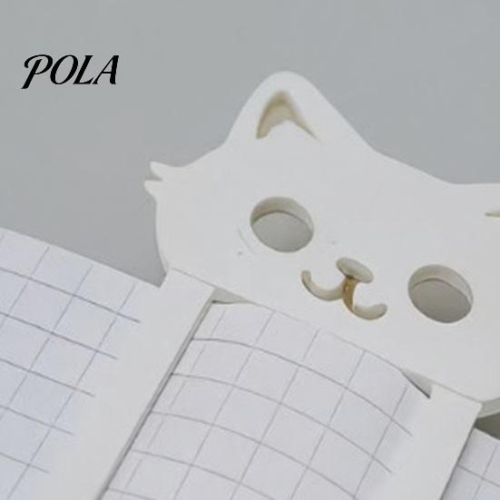 Novelty Cat Bookmark 3D Printed Bookmark, Stable Clamping Book Clip, Not Easy To Practical Reading Marker Fall Off Non-Scratch Mark for Accessory Clip