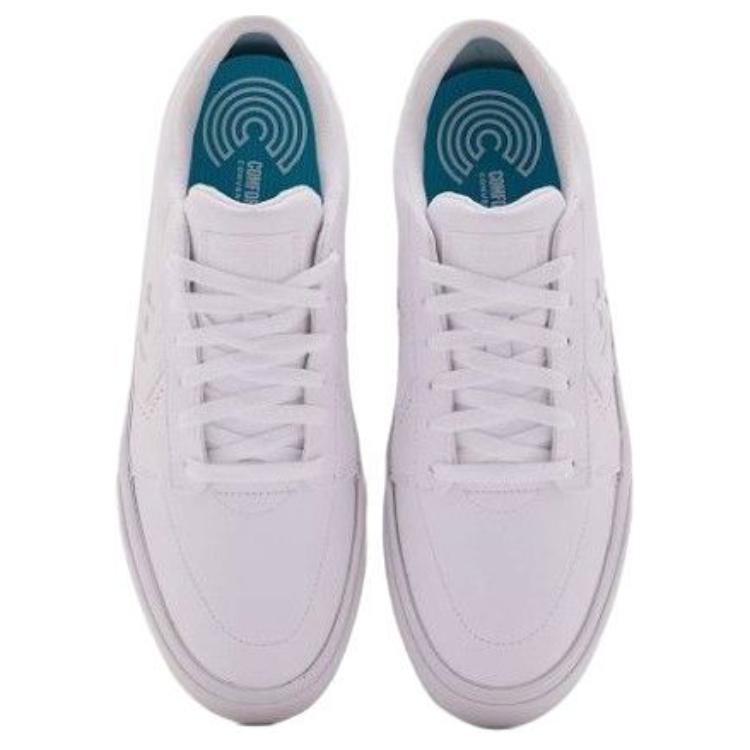 Converse Cons Comfortable and Versatile Low-top Sneakers Unisex White
