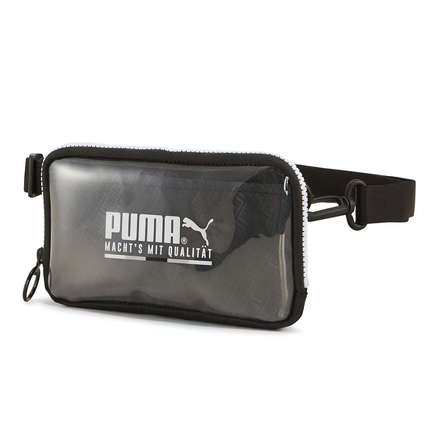Puma Simple Casual Printed Shoulder Bag Women Shoulder Bag Black 077394-01 Black