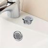 1/2/6PCS Bathroom Sink Overflow Ring Decorative Column Basin Accessory Faucet Outlet Ring Face Basin Partitions Water Ring
