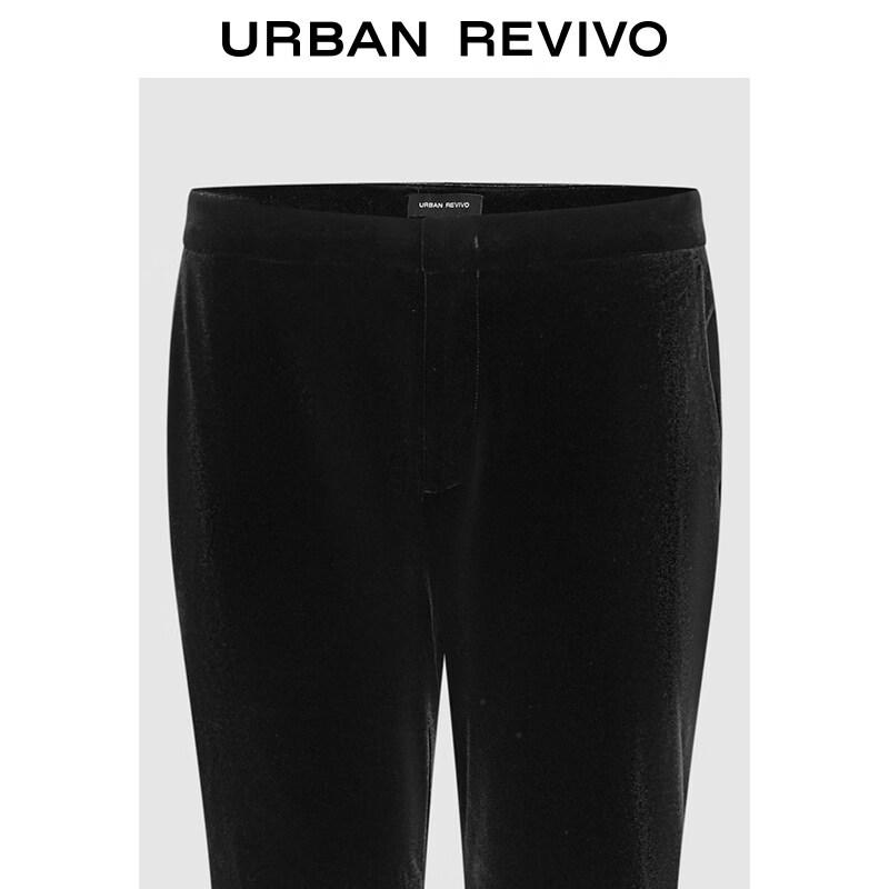 UR 2026 Women's Vintage Velvet Flare Pants