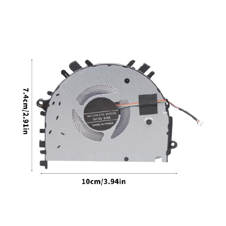 CPU Cooling Fan DC5V 0.45A 4Pin Radiators for MateBook D14 2020 NBL-WAQ9R NBL-WAQ9RP NS85C32-19D04