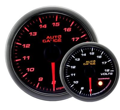 Autogauge Motor 60mm Voltmeter with Backlight 430 Series Japanese-made 2-color