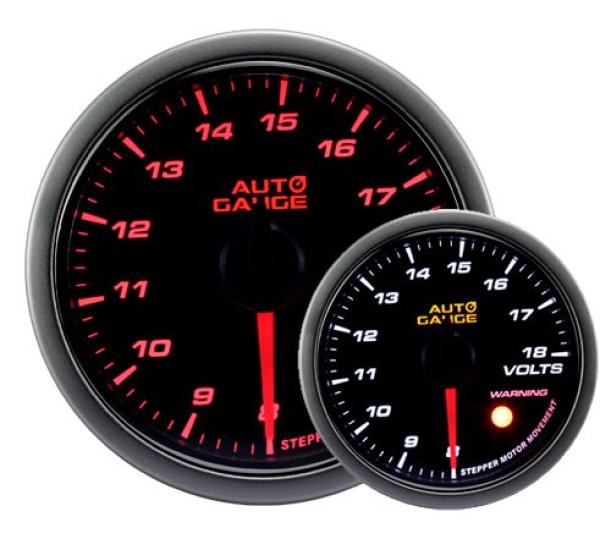 Autogauge motor 60mm voltmeter with backlight 430 series Japanese-made 2-color