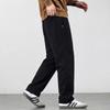 Solid color pants men's new summer drawstring loose straight sweatpants drape