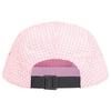 Supreme Monogram Gingham Camp Cap Pink