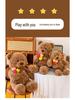 Rose Bouquet Bear Plush Doll - Cute Gift for Couples & Girls