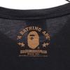 A BATHING APE made in Japan Short sleeve T-shirt M Black series Men's Used