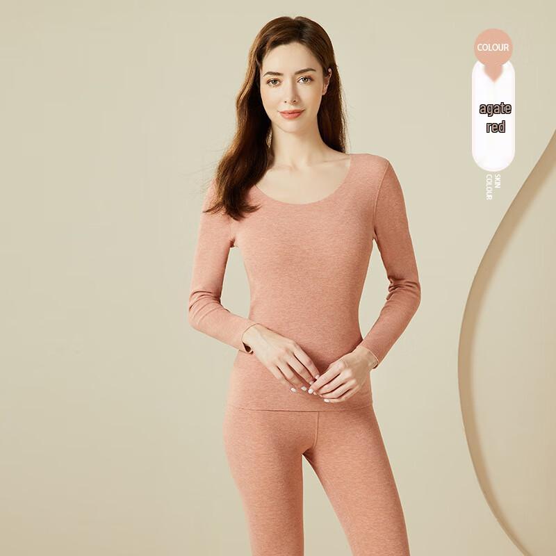 LCsanyp Women's Seamless Thermal Loungewear Set