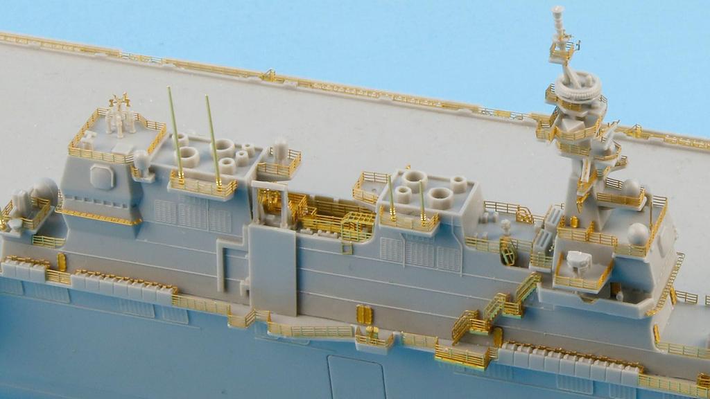 Pit-Road 1/700 GB Series Upgrade Parts for Japan Maritime Self-Defense Force Destroyer Kaga 2024, Plastic Model Parts GB7024 (Ship)