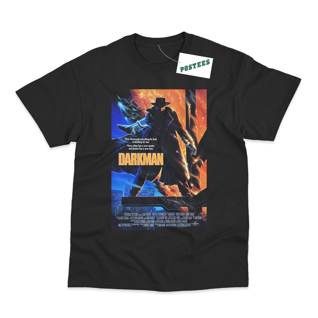 26 Retro Movie Poster Inspired By Darkman Direct To Garment Printed T-Shirt Unisex T-Shirt L