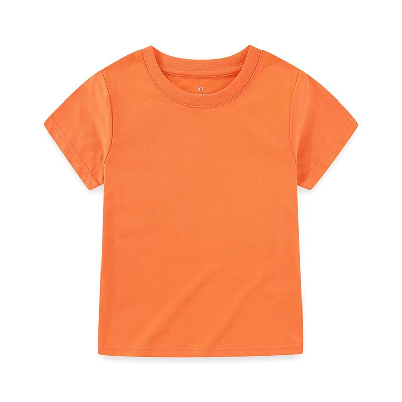 KIDDIEZOOM Modisches und bequemes kurzärmeliges T-Shirt für Säuglinge und Kleinkinder, Jungen und Mädchen, 100 % reine Baumwolle, weiche Neugeborenenkleidung