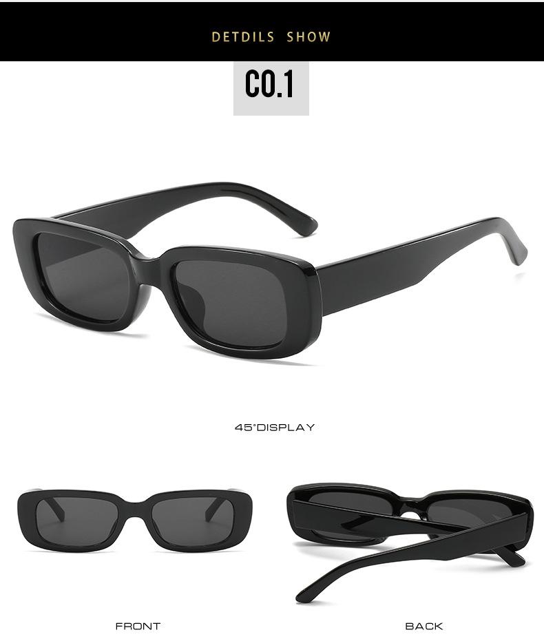 2020 Trendy European & American Square Frame Sunglasses for Women - Fashion Personality Style 95004