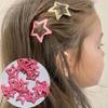 Sweet Girls Snap Hairpins Star Hair Clips Accessories for Lady Women Girls