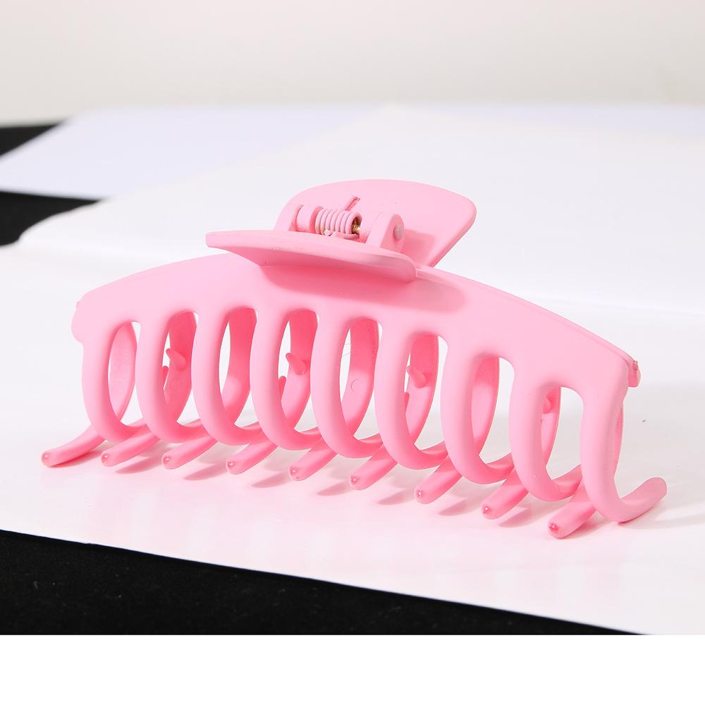 11CM Dragon Bone Hair Claw Clip Matte PS Plastic Hair Claw for Women Girls Non Slip Hair Accessories
