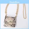 Ceinture Chaîne Fashion pour Femmes Petit Sac Bandoulière Avec Sangle Amovible Pour Tenues Décontractées et Formelles