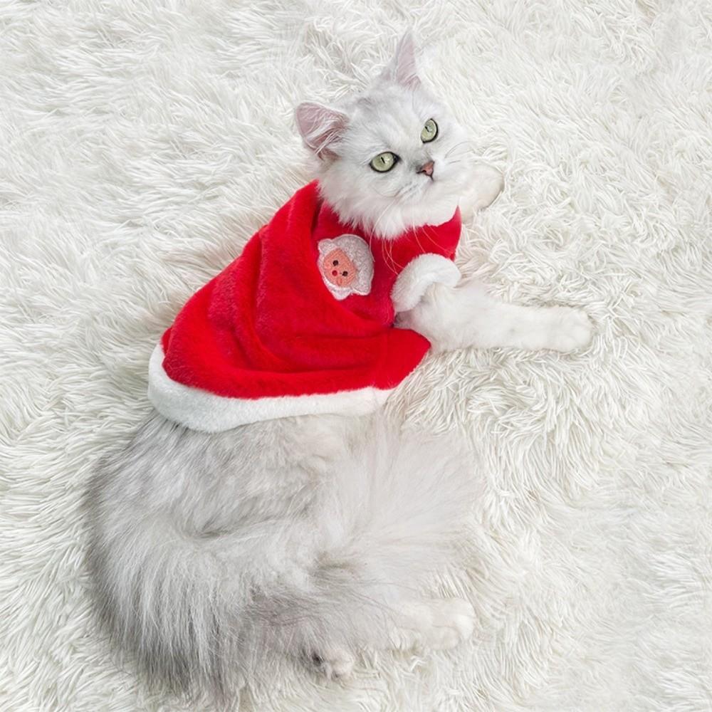 Breathable Cat Clothing Faux Rabbit Fur Pet Supplies Winter Warm Dog Cat Fleece Clothes  Autumn