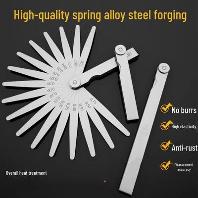 High Precision Stainless Steel Feeler Gauge Set