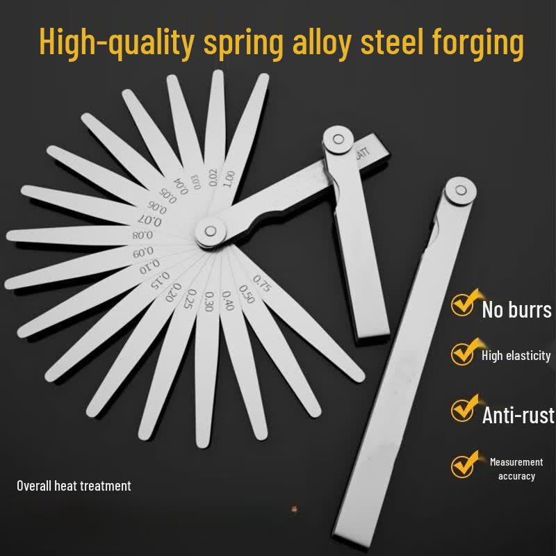High Precision Stainless Steel Feeler Gauge Set