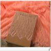 1.5x3Meters/Piece Wedding Lace Thin And Soft Wave Pattern Eyelash Lace Fabric DIY Sewing Handmade Wedding Dress Lace Material