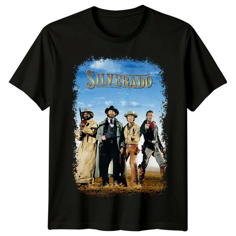 Silverado (1985) Movie Poster Inspired Unisex T-Shirt Retro 80s Tee