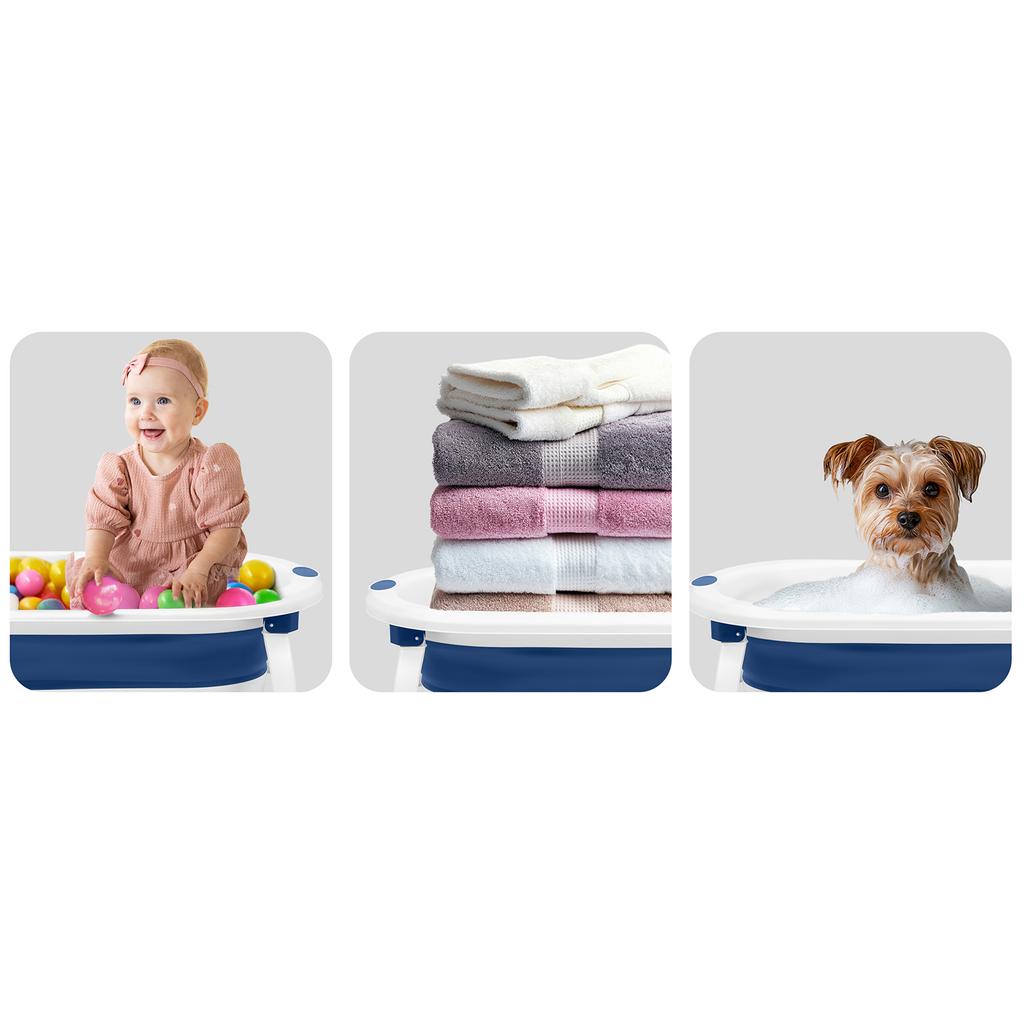 Folding Bathtub For Babies & Infants With Insert Ricokids &