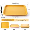Commercial Rectangular Plastic Fast Food Tray
