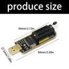 Programmer Device Featuring Parallel and Serials Interfaces Option Voltages Adjustment 3.3V 5V Including Onboard Indicators