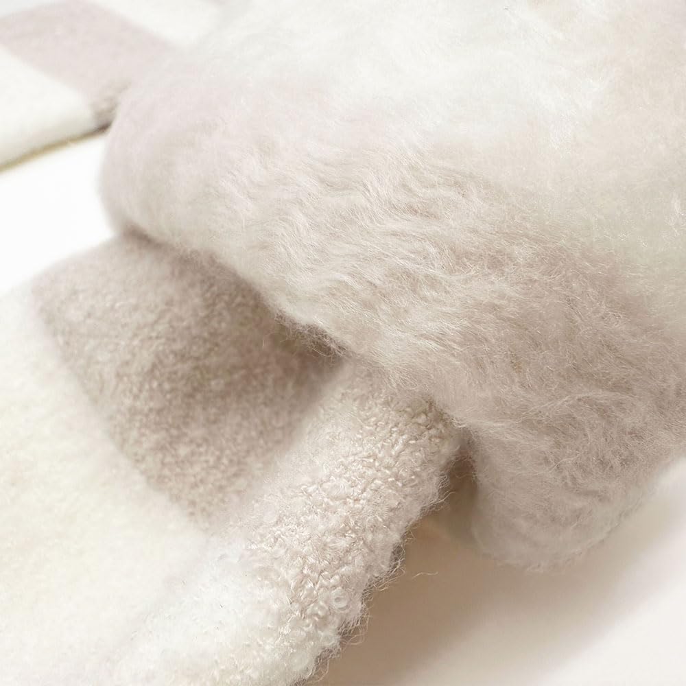 Mochihada Leg Keeps You Made In Marshmallow Leg Warmers One Size Fits Warmers, Fleece-Lined, Warm, Warm, Japan, Women's (Pink, All)