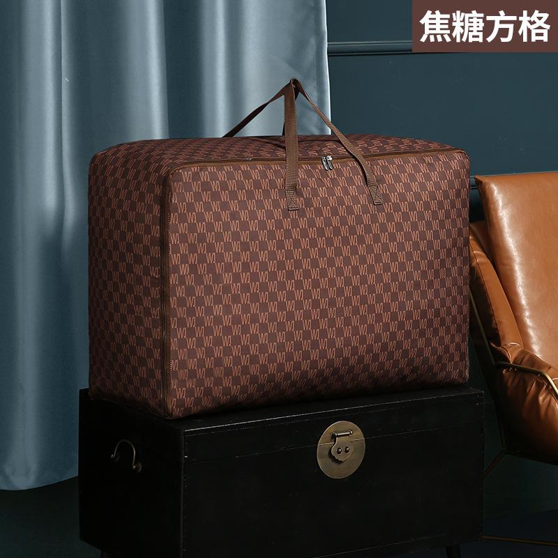 Large Capacity Oxford Cloth Cotton Quilt Storage Bag Clothes Dust-proof Sorting Moving Packing