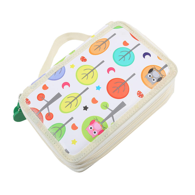 Mehrfachfach Bunt Studenten Bleistift Marker Etui Box Großes Fassungsvermögen Skizzenzeichnen Pinsel Schreibwaren Etui