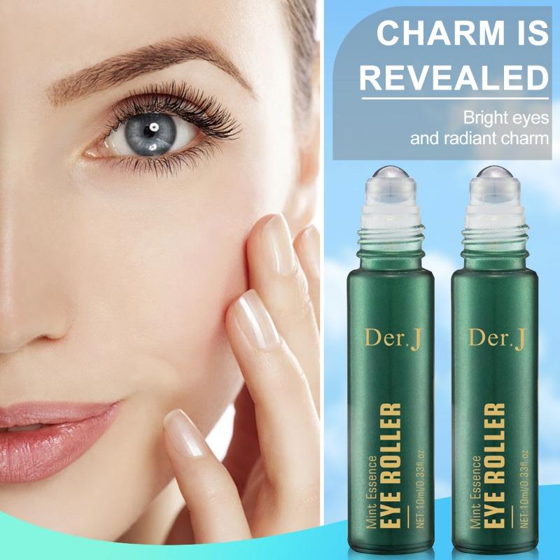 Mint Eye Serum Roll-On, Leaves The Eye Area Moisturized and Soft with A Fresh, Hydrating Scent - Perfect for All Skin Types.