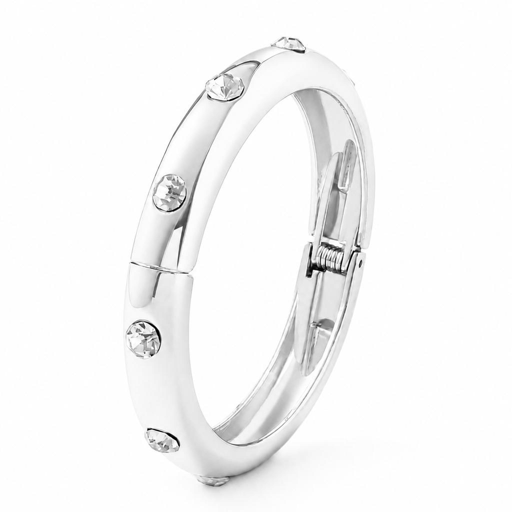 Popular European and American Light Luxury Diamond-set Design Fine Bracelet Women's Simple Commuter Wind Spring Bracelet Spot