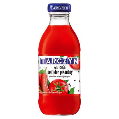 Tarczyn Spicy Tomato Juice 100% With Added Sea Salt And Spices 300 Ml