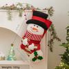 European Style Christmas Gift Socks For Tree Ornaments And Festive Accessories