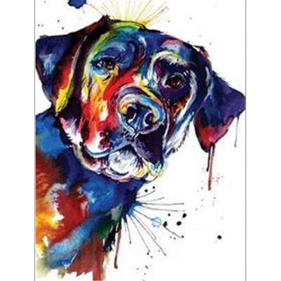 Diamant-Malerei neue Hund Dekor für Zuhause Mosaik Tier Bild von Strass Diamant-Kunst