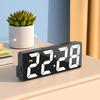 Plastic Material Multifunctional Alarm Clock Silent Digital Clock