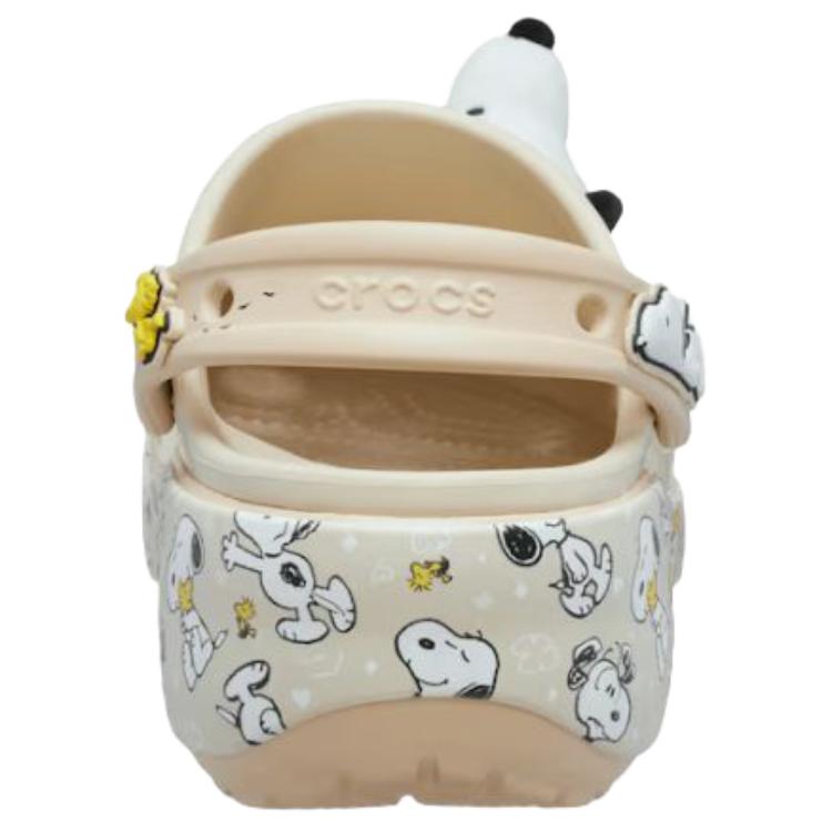 Crocs Peanuts X  Classic Platform Clog Casual Clogs Women Clogs Beige 212118-90H