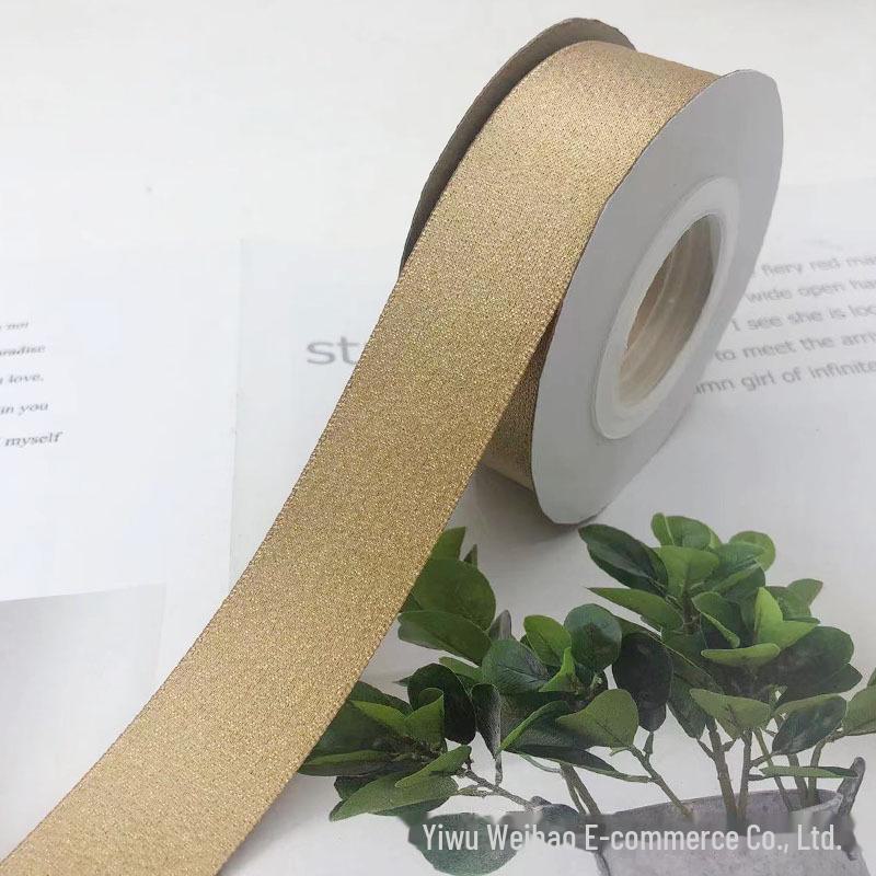 Panglică Jinwei de înaltă calitate de 2,5 cm: Gros, Criptat, Design Lebădă Neagră pentru Cutie de Cadou și Decorațiuni Bomboane Nuntă.