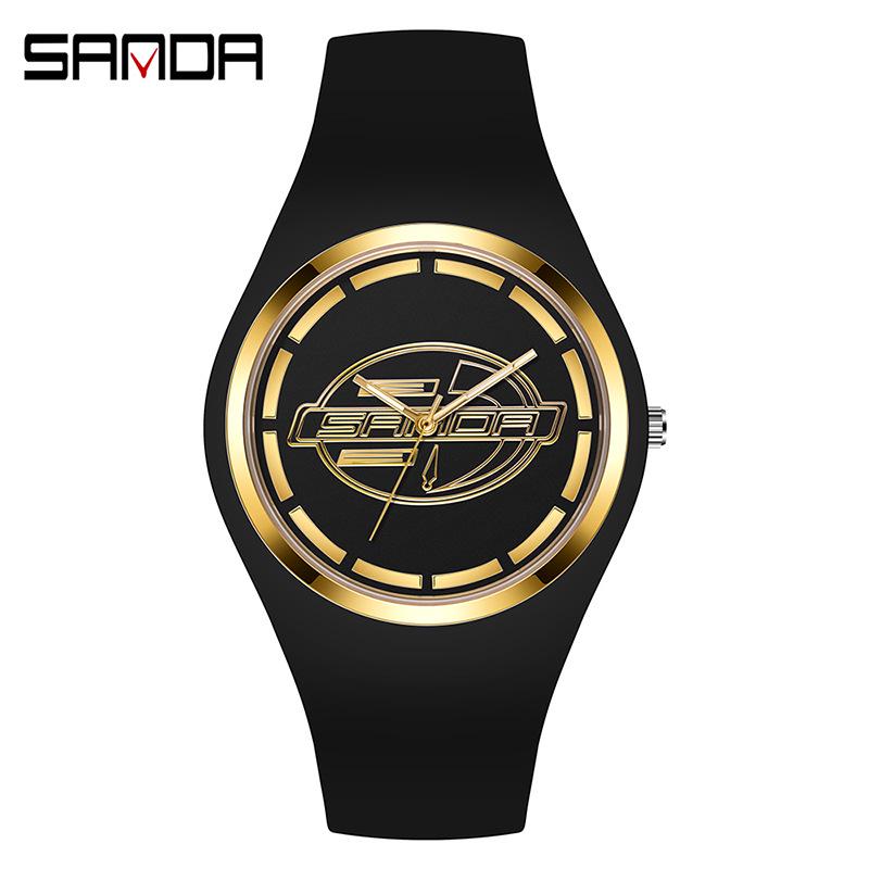 Sanda Trendy Korean Style Digital Sport Watch for Men & Women - Jelly Series
