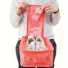 Ultra-Portable Foldable Shoe Storage Bag - Versatile Multifunctional Organizer for Golf Accessories