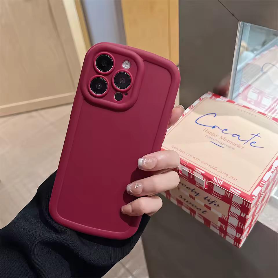 

Силиконовый чехол для iPhone 16 15 14 13 12 11 Pro Max X XR XS Max 8 7 Plus SE с защитой камеры и защитной пленкой для экрана iPhone 17 Pro Max