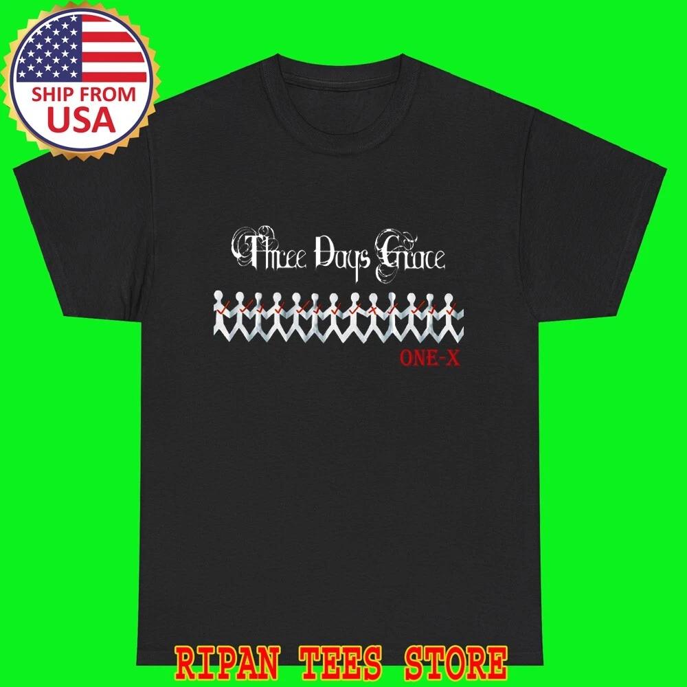 Three Days Grace One-X Men s Black T-Shirt Tee Top Unisex 3XL