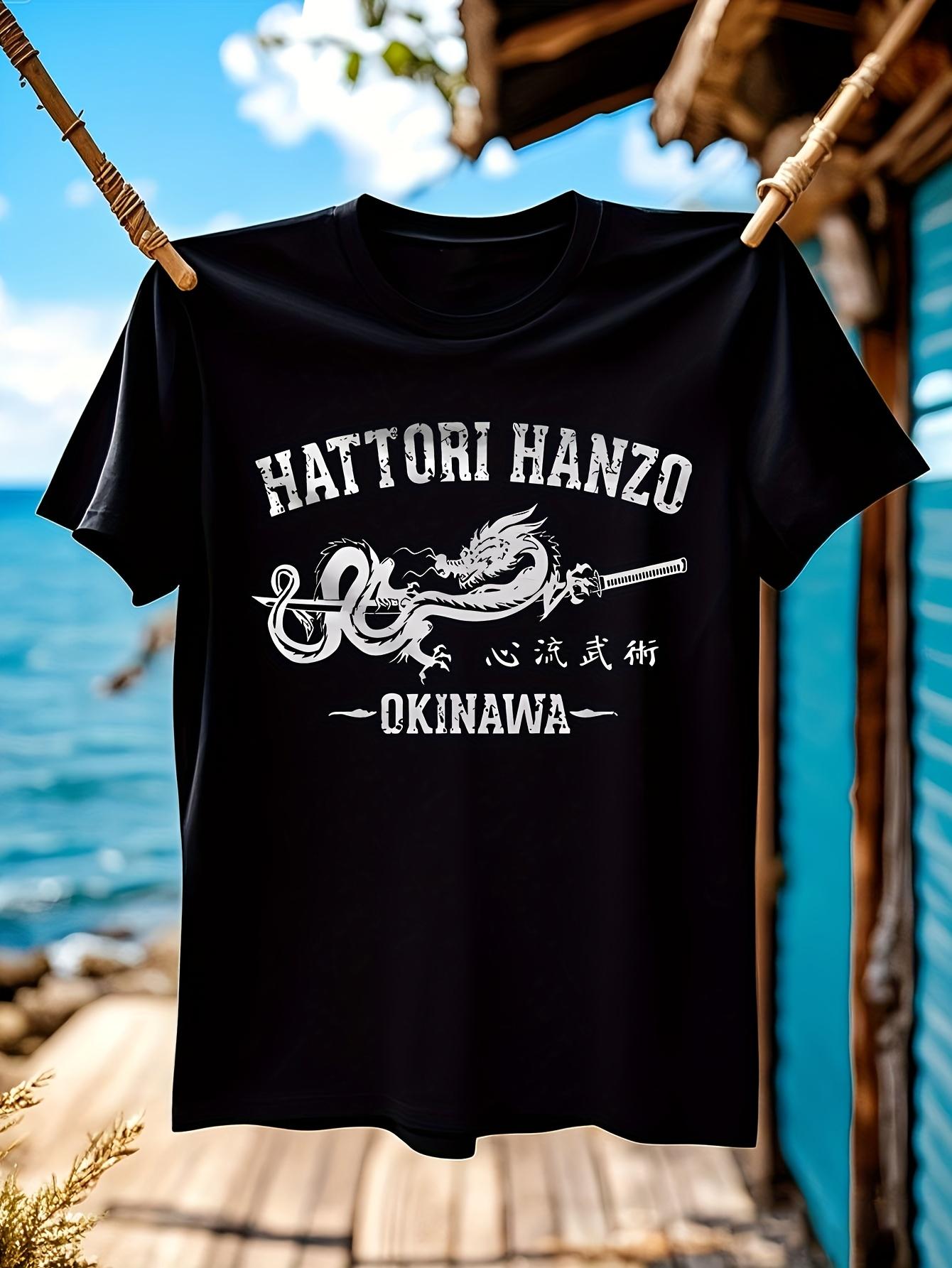 Kill Bill Samurai Tshirt - Black Japanese Katana Graphic ... XXL