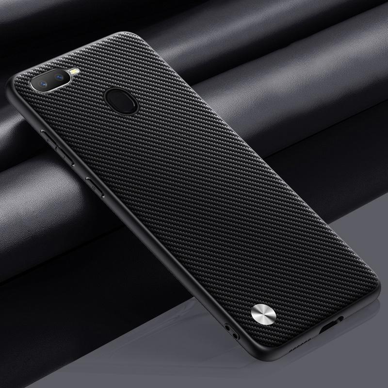 

Розкішний шкіряний чохол PU для OPPO AX7 A3S A5S A12 A12E матовий силіконовий чохол для телефону для OPPO A3 F11 A9X AX5S Realme C1 Coque For OPPO A5S матовий чорний колір