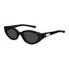X Jennie Samarbete Cat Eye Solglasögon Unisex Solglasögon Svart JENNIE-FISHTAIL01