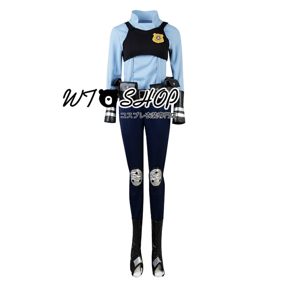 [wtshop] Zootopia Judy Hopps Cosplay Costume, Transformation Costume, Halloween, Christmas Costume